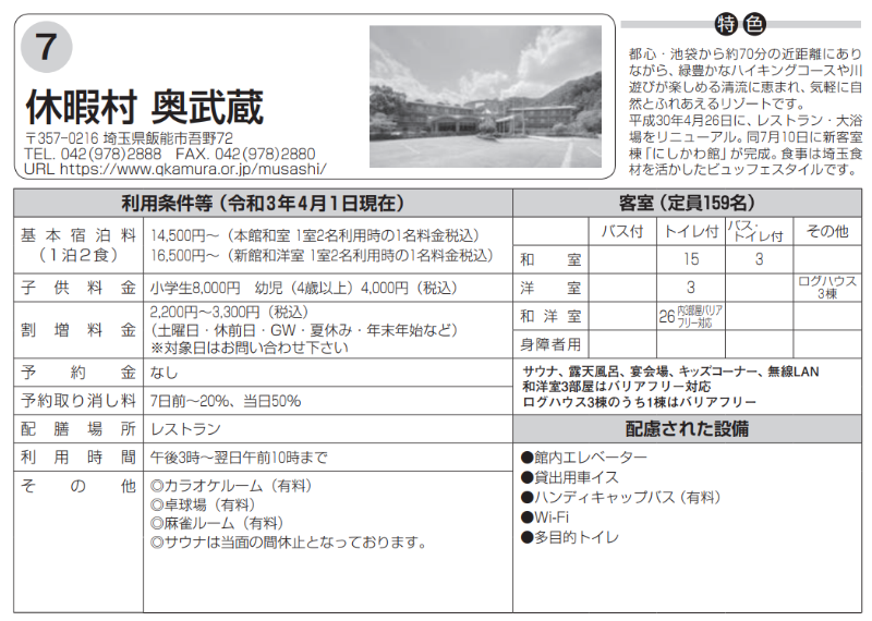 休養ホーム事業７