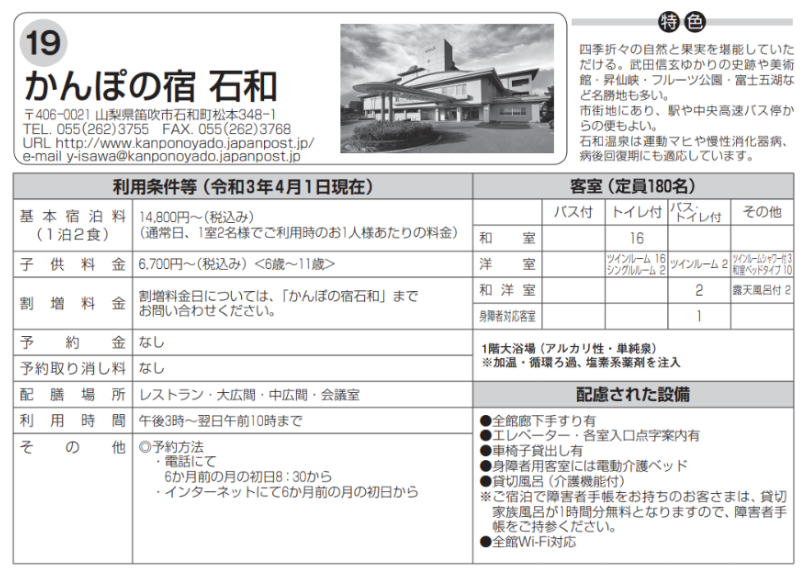 休養ホーム事業１９