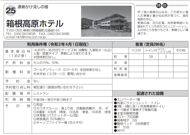 休養ホーム事業２５