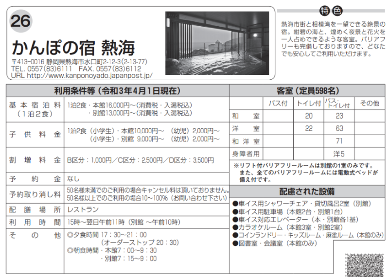 休養ホーム事業２６