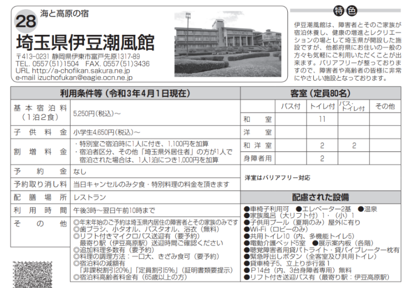 休養ホーム事業２８