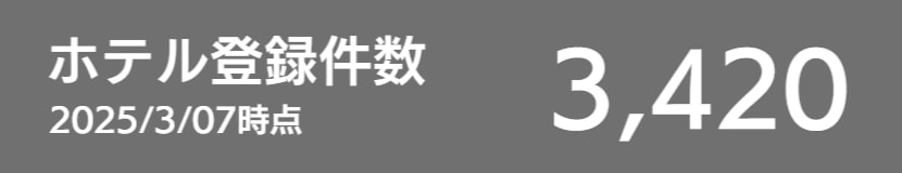 バリアフリールーム登録件数